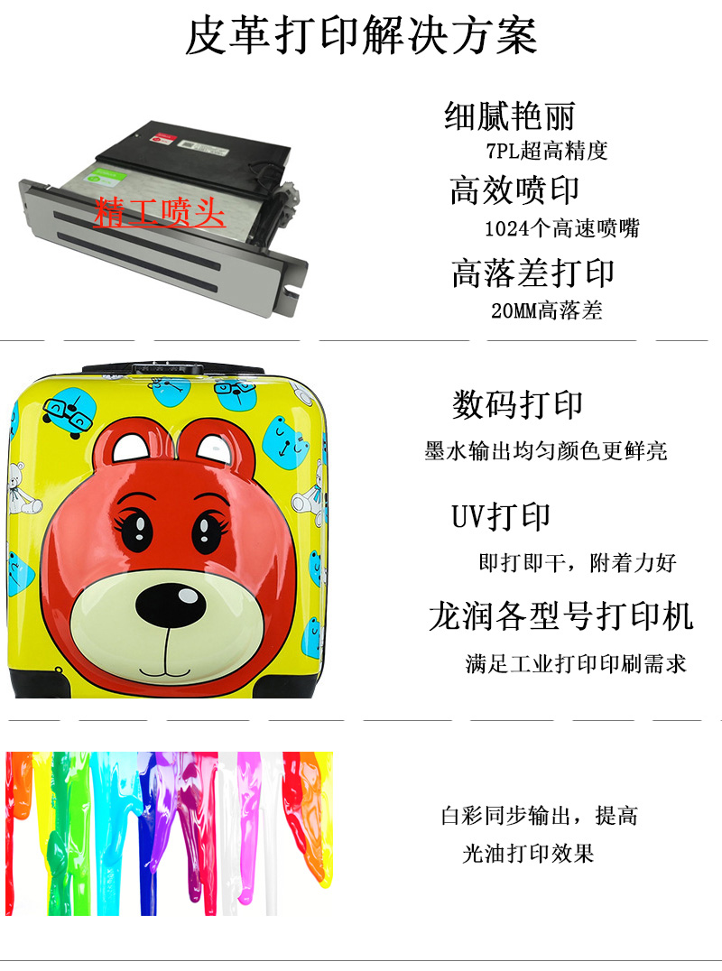 皮革打印解決方案，皮具箱包打印方案