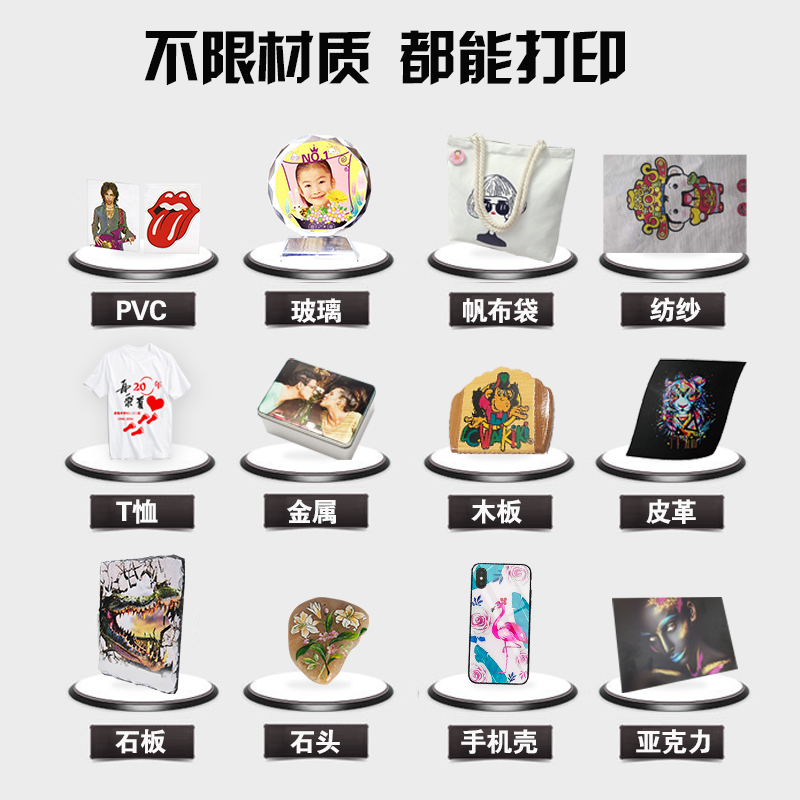 不限材質(zhì)，都能打印